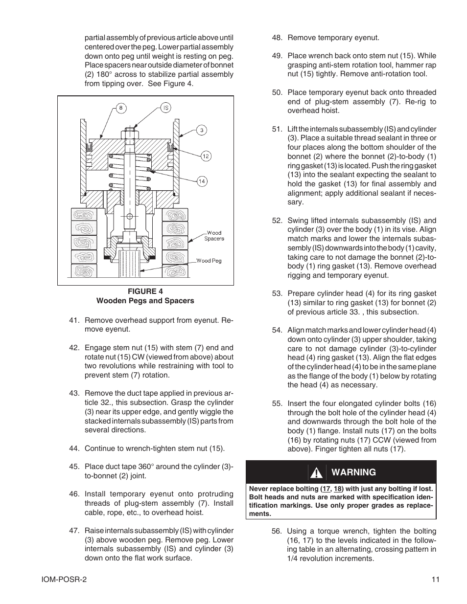 Cashco POSR-2 User Manual | Page 11 / 20