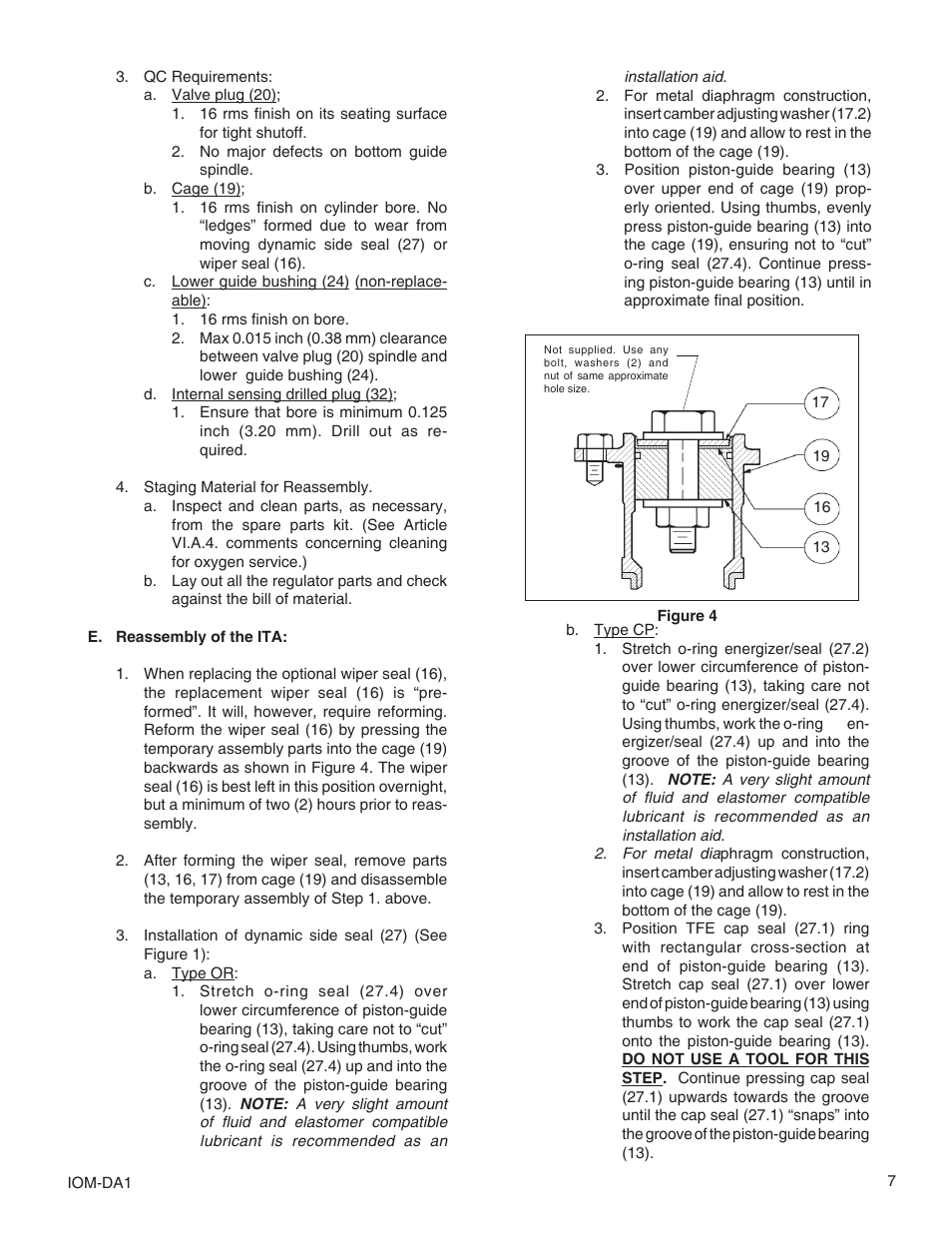 Cashco DA1 User Manual | Page 7 / 16