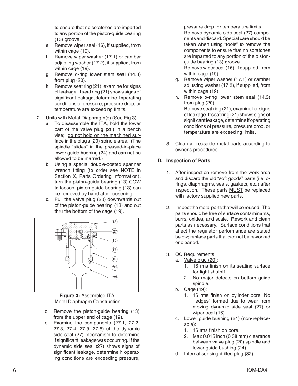 Cashco DA4 User Manual | Page 6 / 16