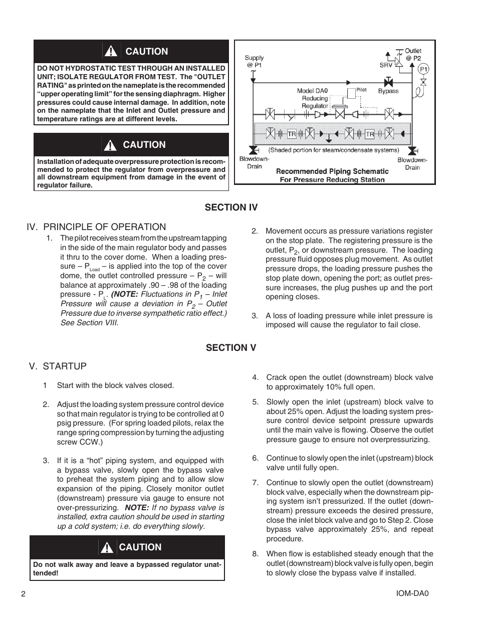 Cashco DA0 User Manual | Page 2 / 12