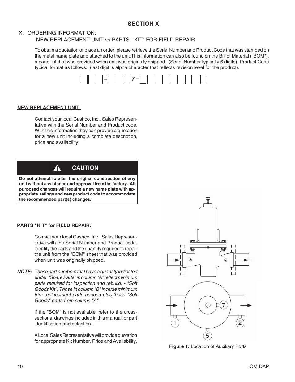 Cashco DAP User Manual | Page 10 / 12