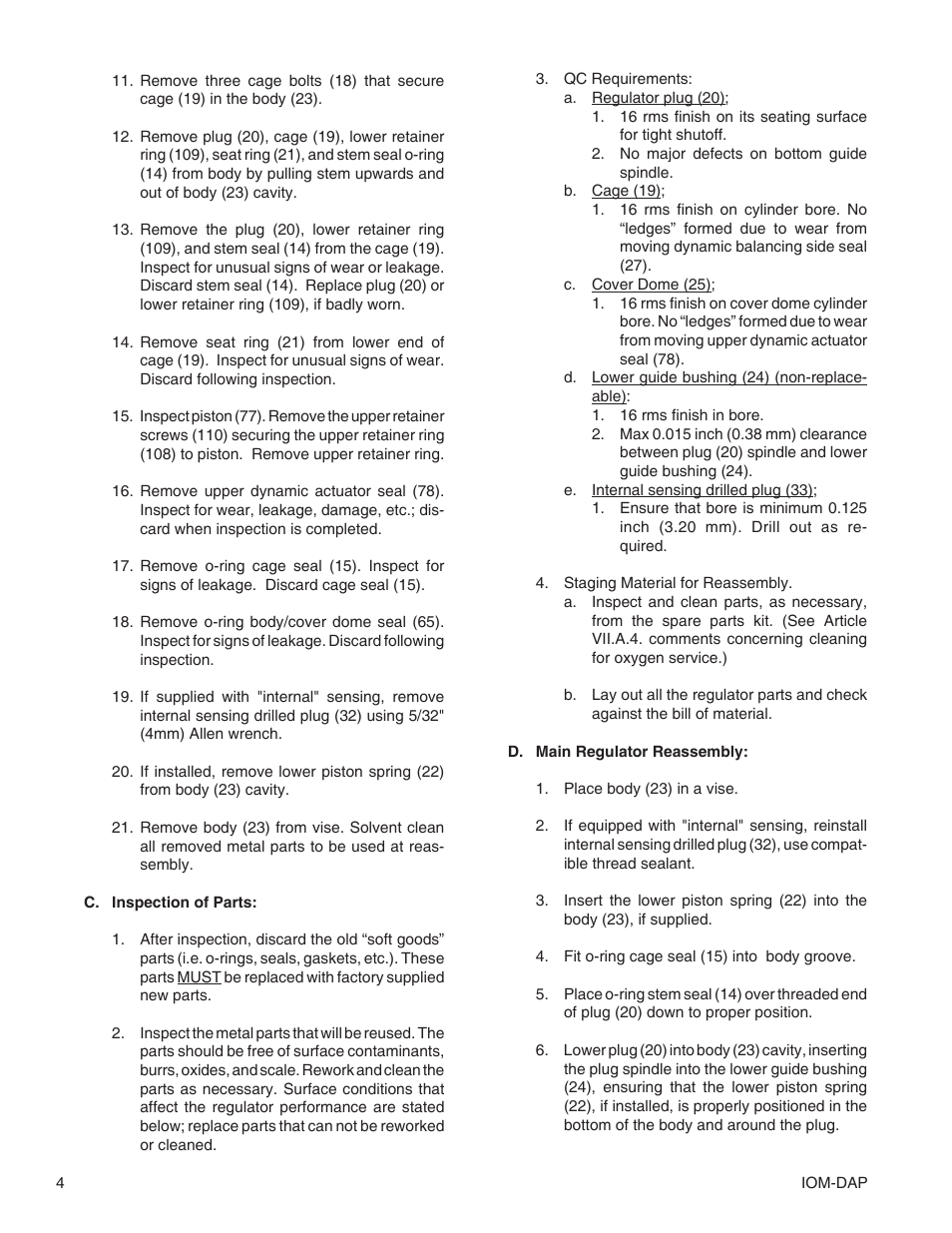 Cashco DAP User Manual | Page 4 / 12
