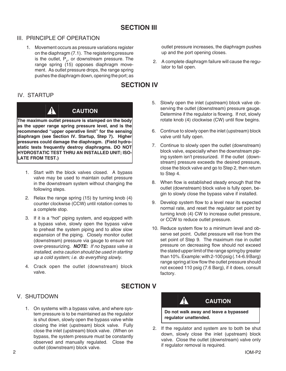 Cashco P2 User Manual | Page 2 / 8