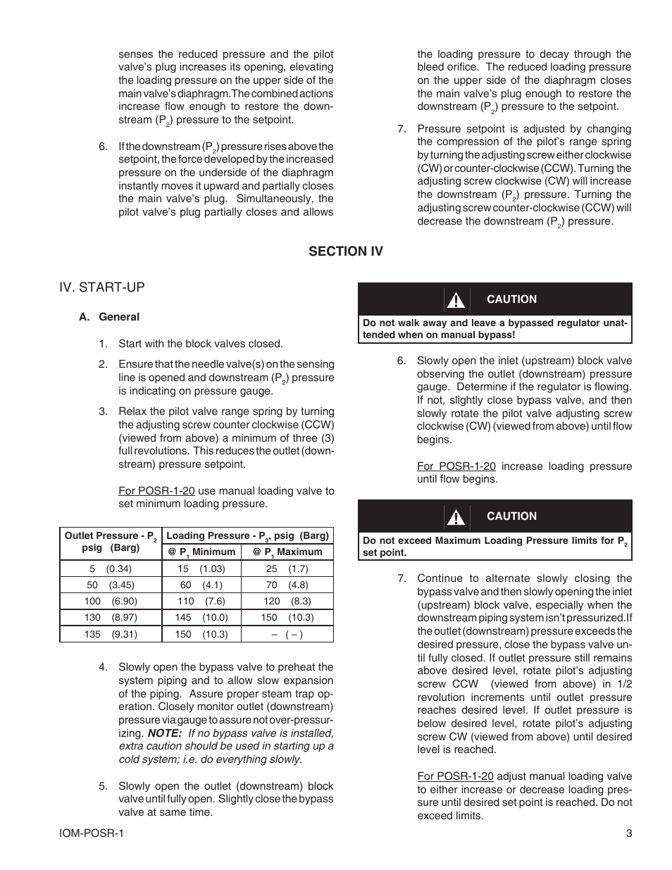 Cashco POSR-1 User Manual | Page 3 / 12