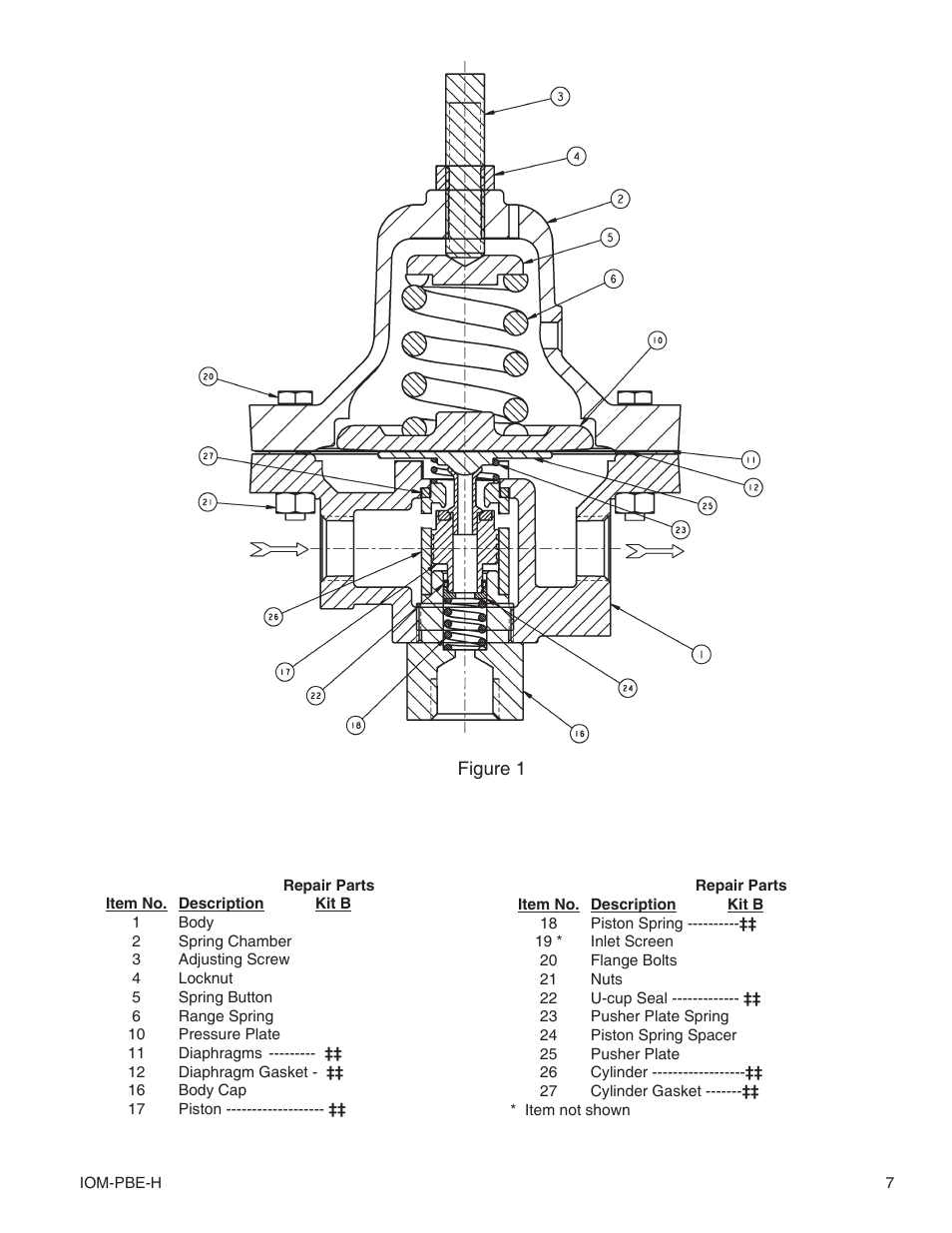 Cashco PBE-H Pressure Build Economizer User Manual | Page 7 / 8