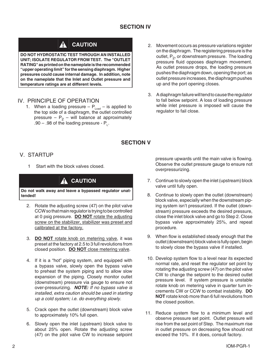 Cashco PGR-1 User Manual | Page 2 / 16