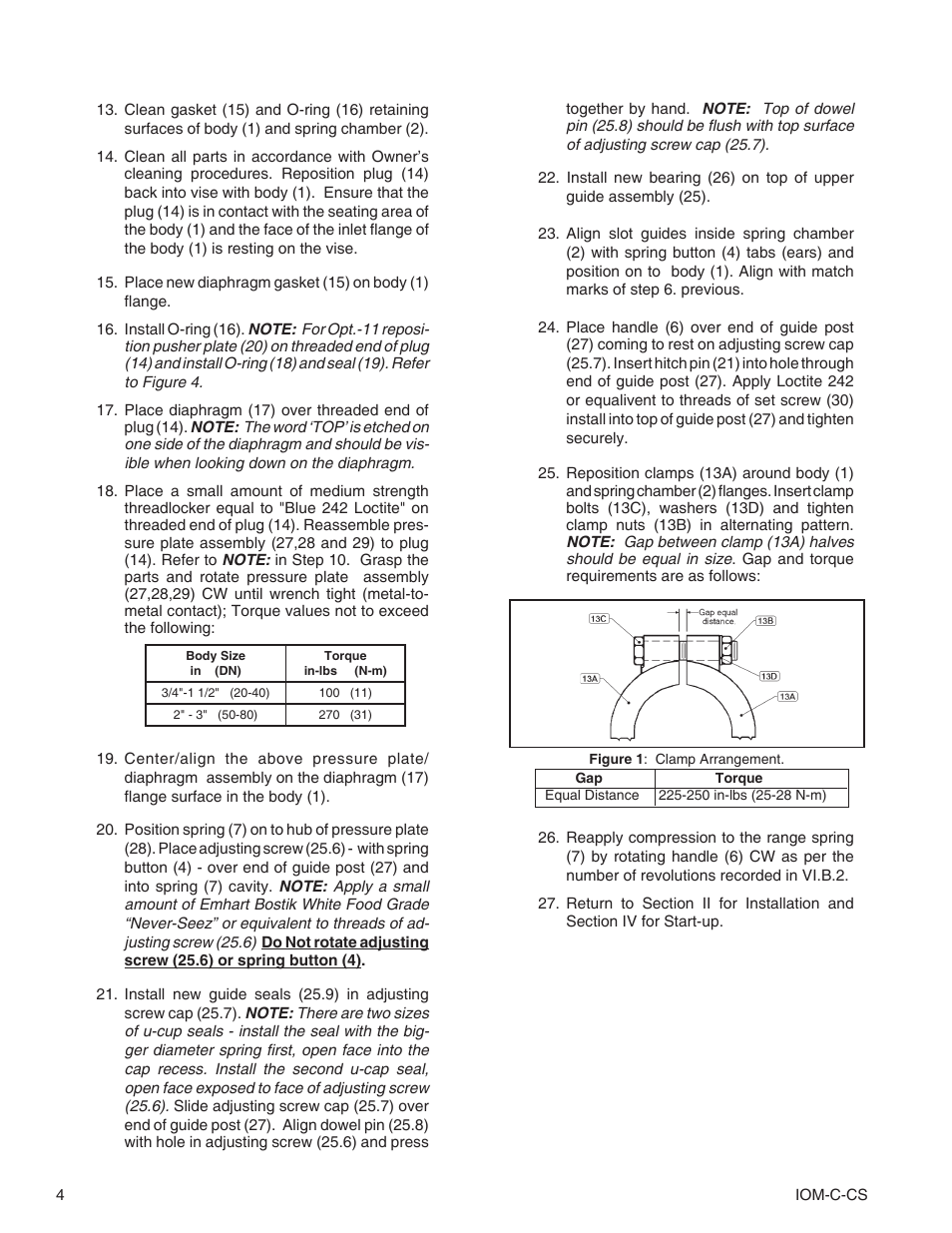 Cashco C-CS User Manual | Page 4 / 8