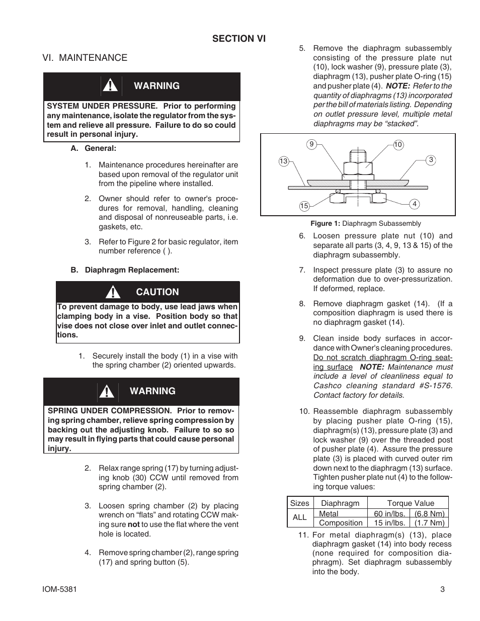 Cashco 5381 User Manual | Page 3 / 8