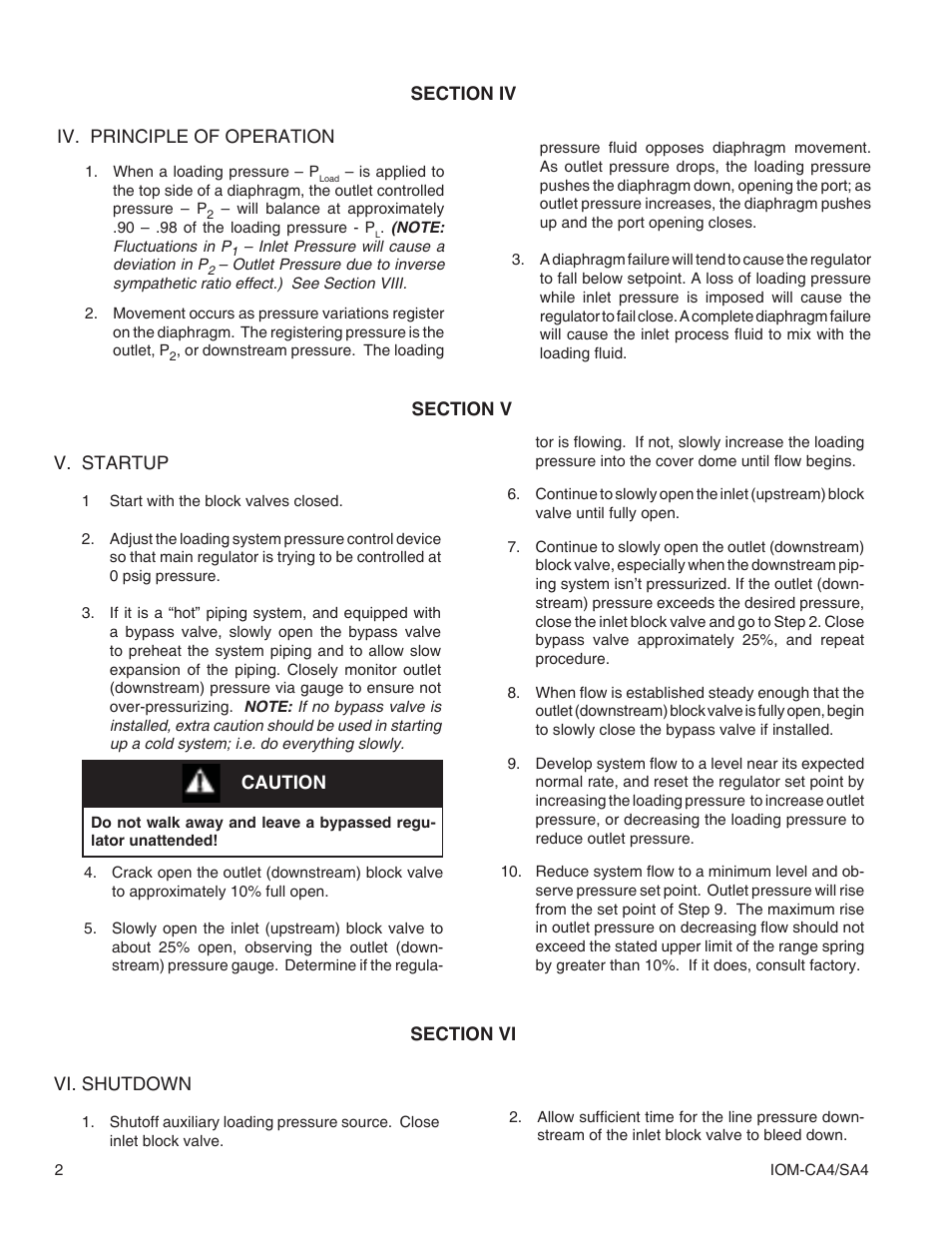 Cashco SA4 User Manual | Page 2 / 12