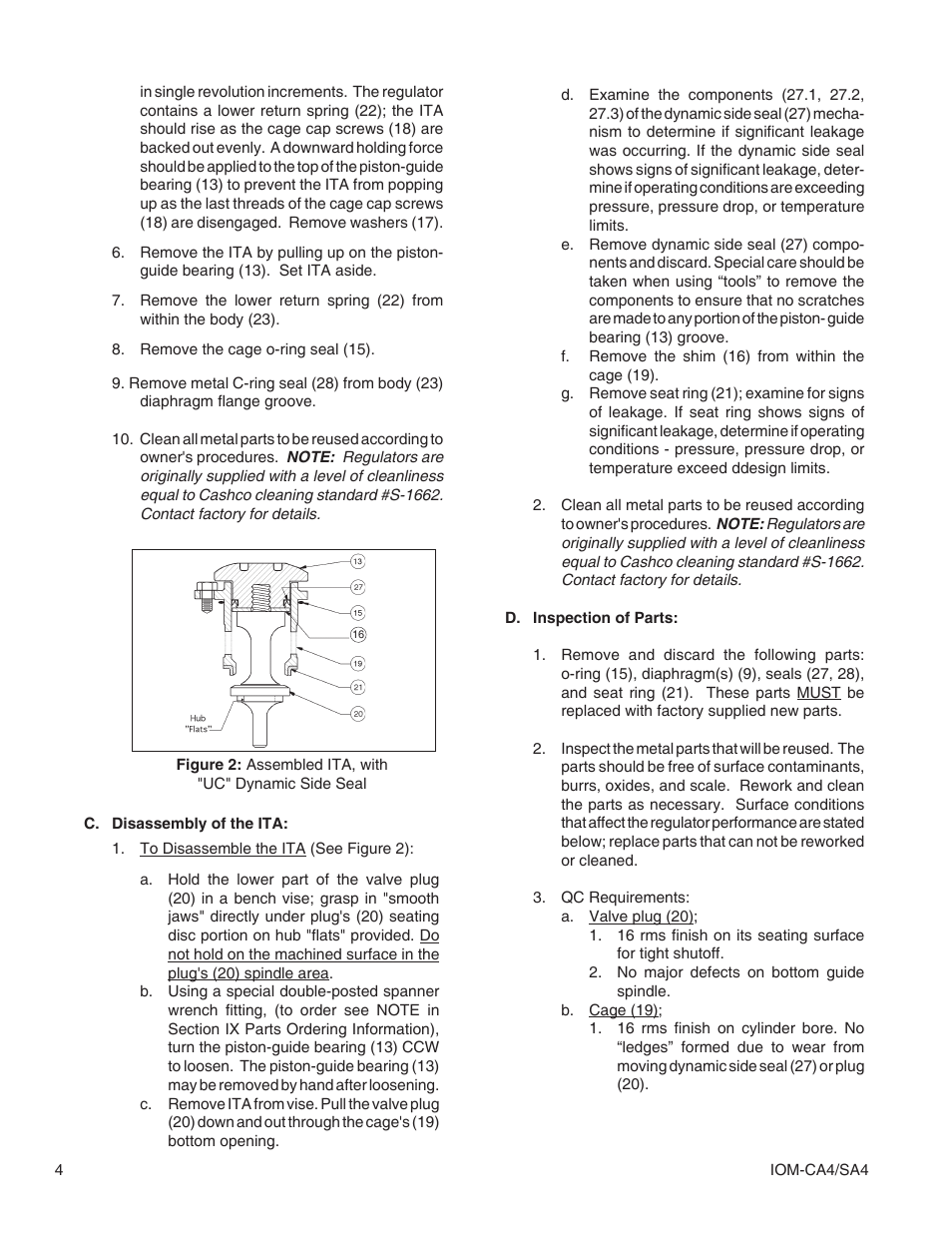 Cashco SA4 User Manual | Page 4 / 12