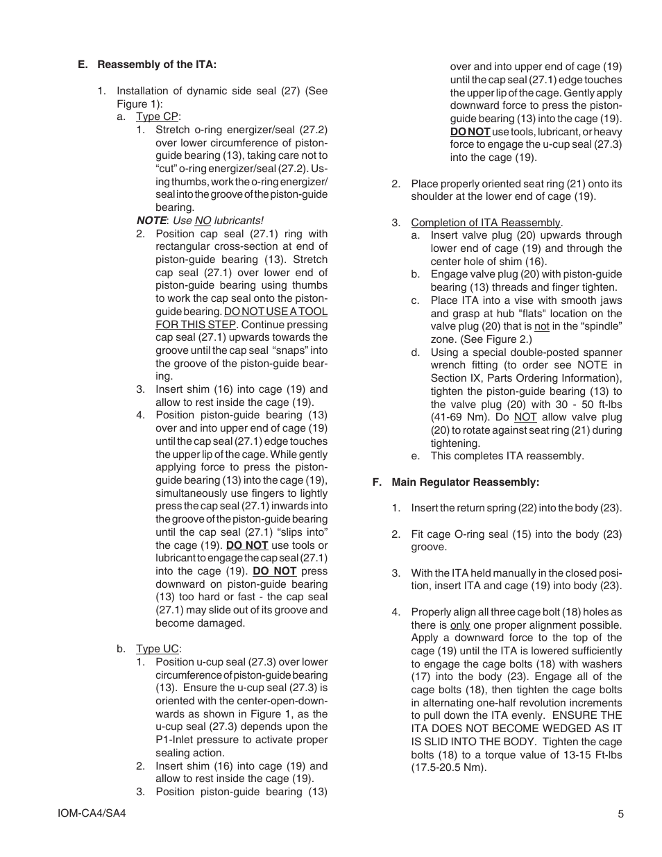 Cashco SA4 User Manual | Page 5 / 12