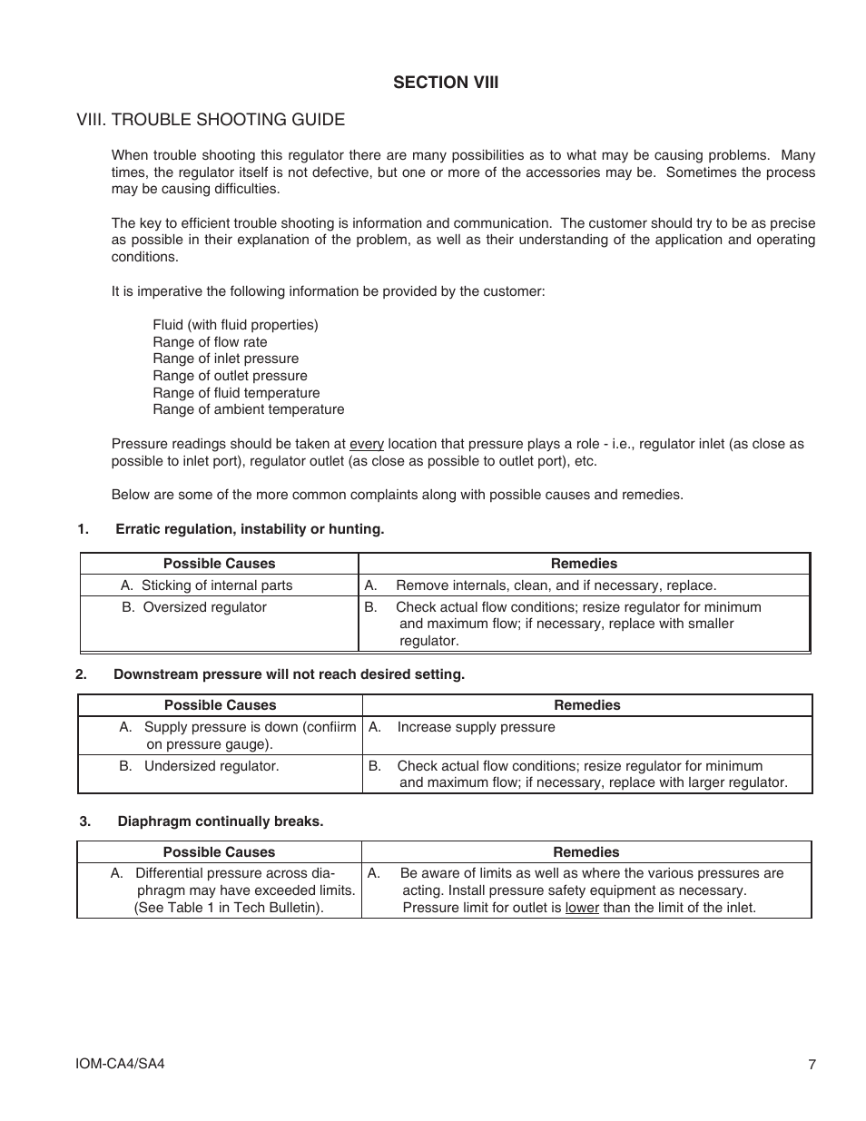 Cashco SA4 User Manual | Page 7 / 12