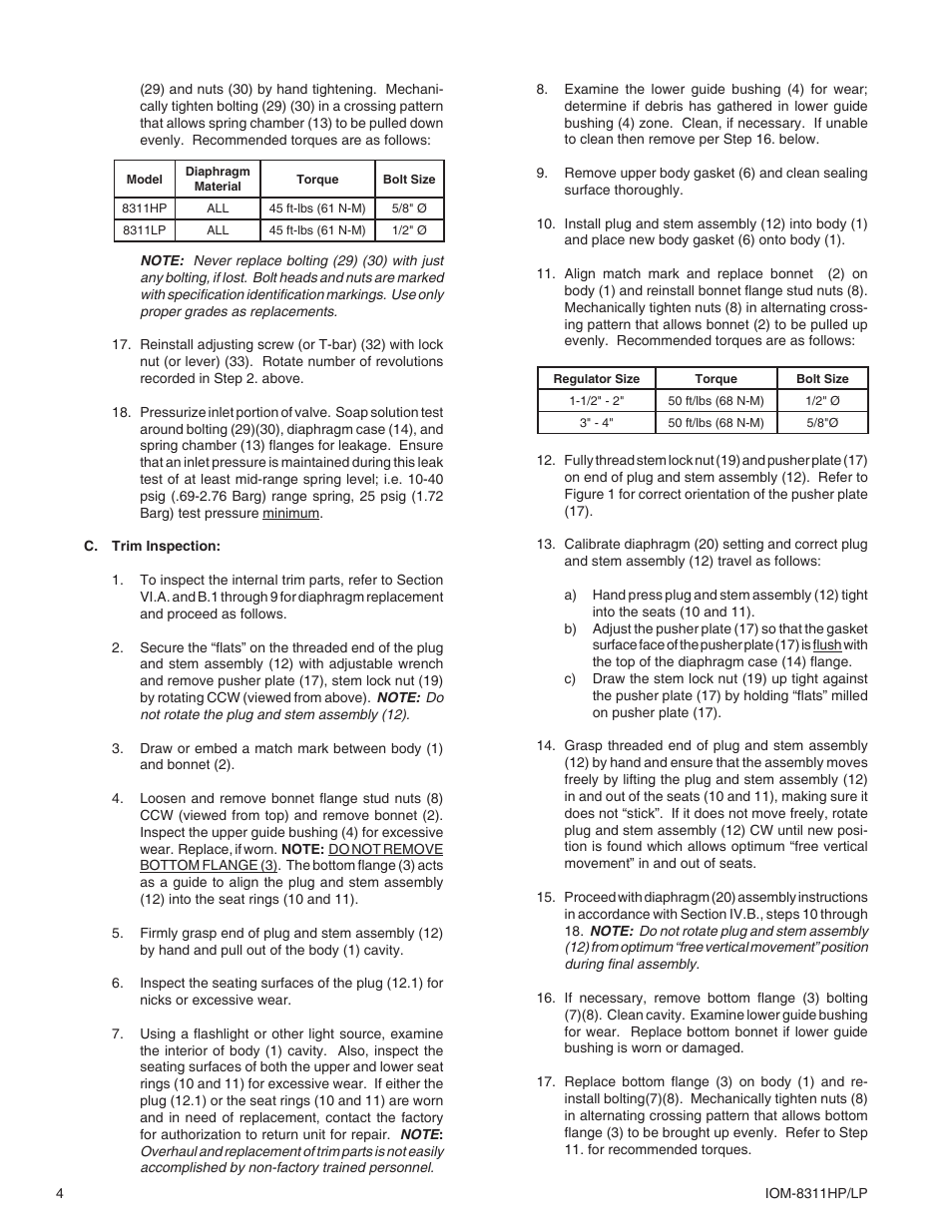 Cashco 8311LP User Manual | Page 4 / 8