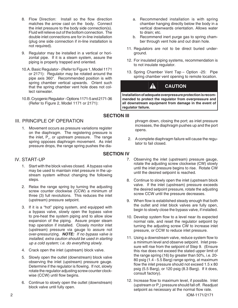 Cashco 2171 User Manual | Page 2 / 8