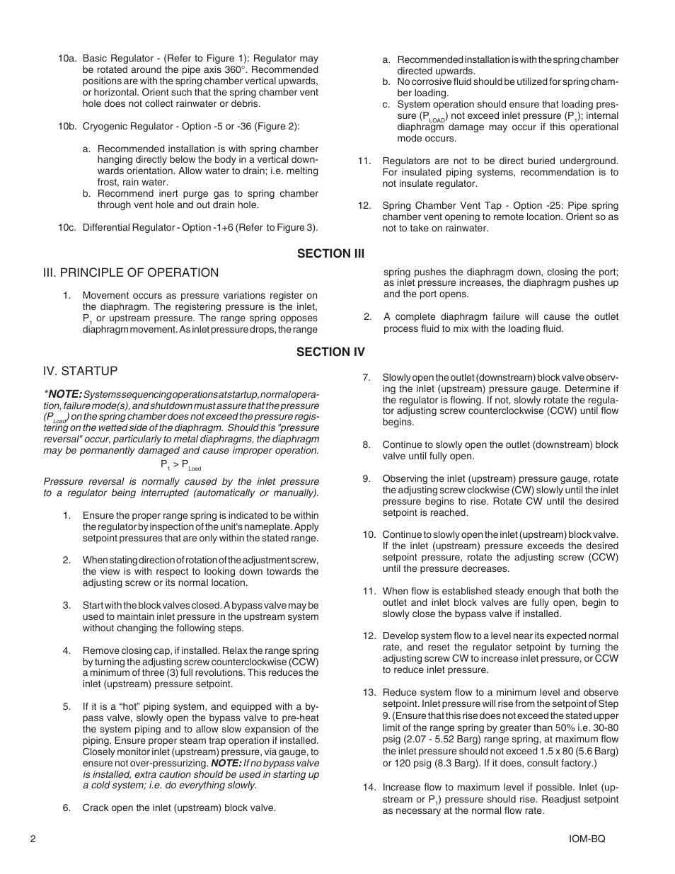 Cashco BQ User Manual | Page 2 / 8