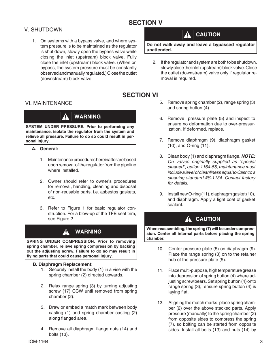 Cashco 1164 User Manual | Page 3 / 8