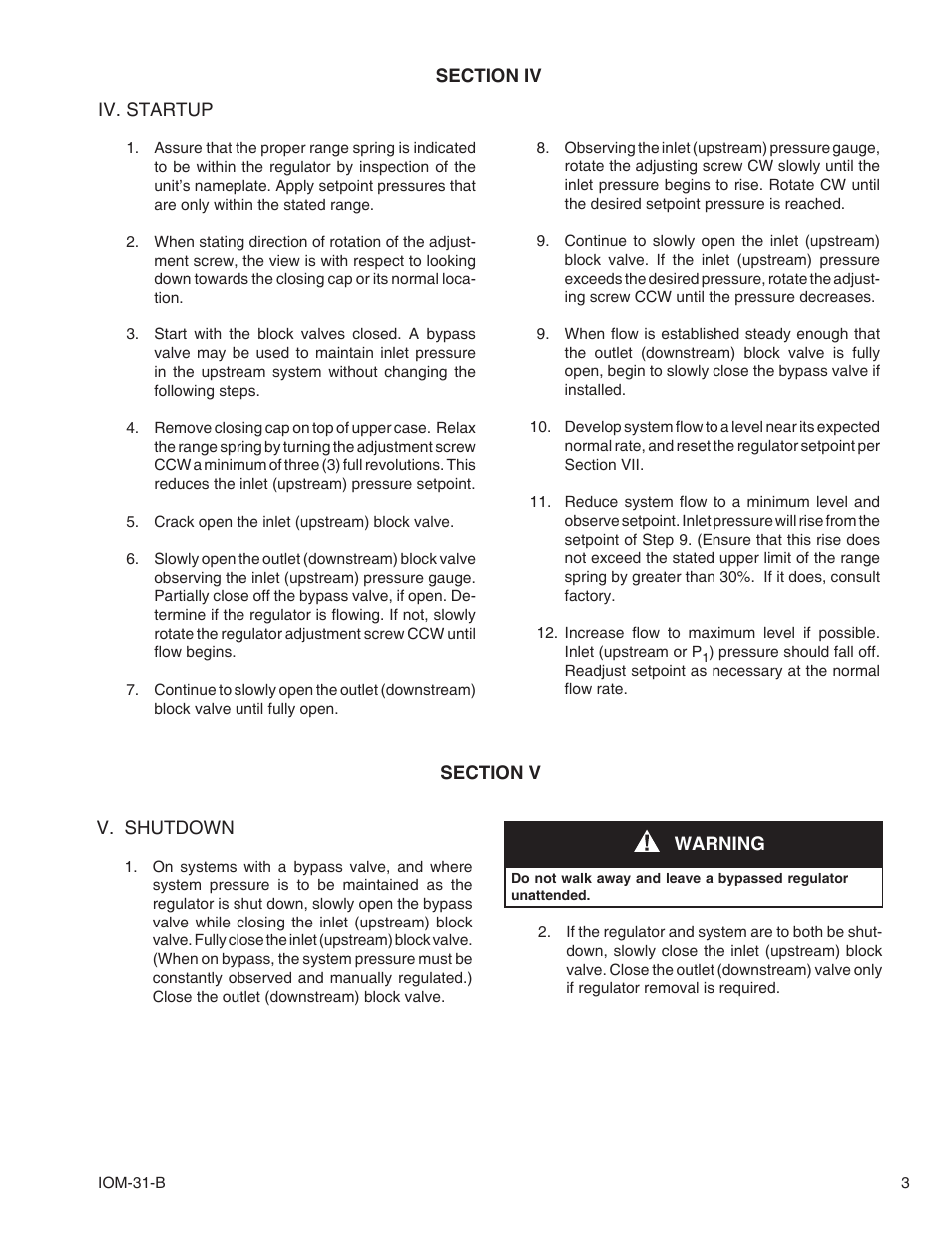 Cashco 31-B User Manual | Page 3 / 12