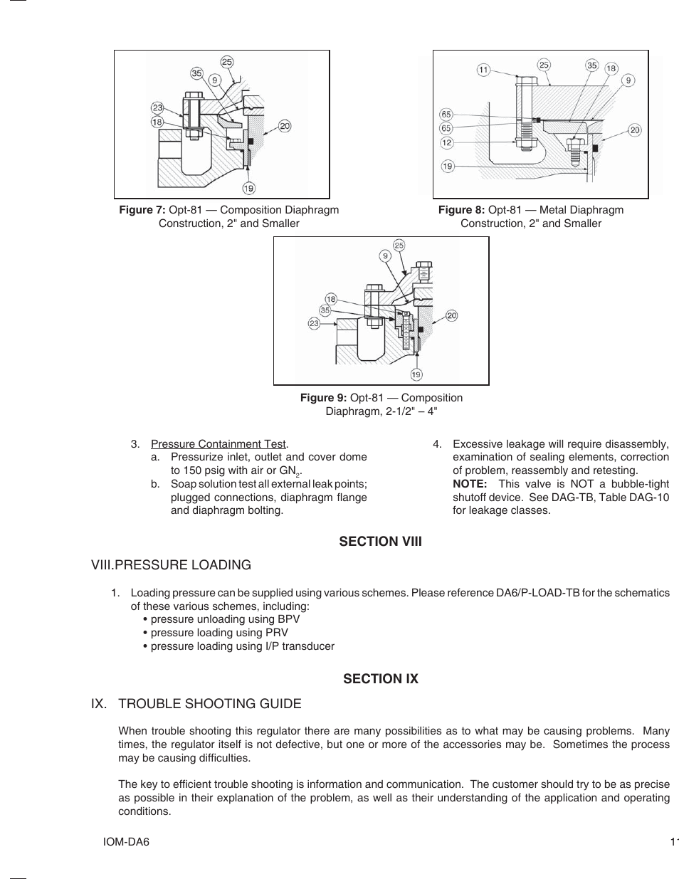 Cashco DA6 User Manual | Page 11 / 16
