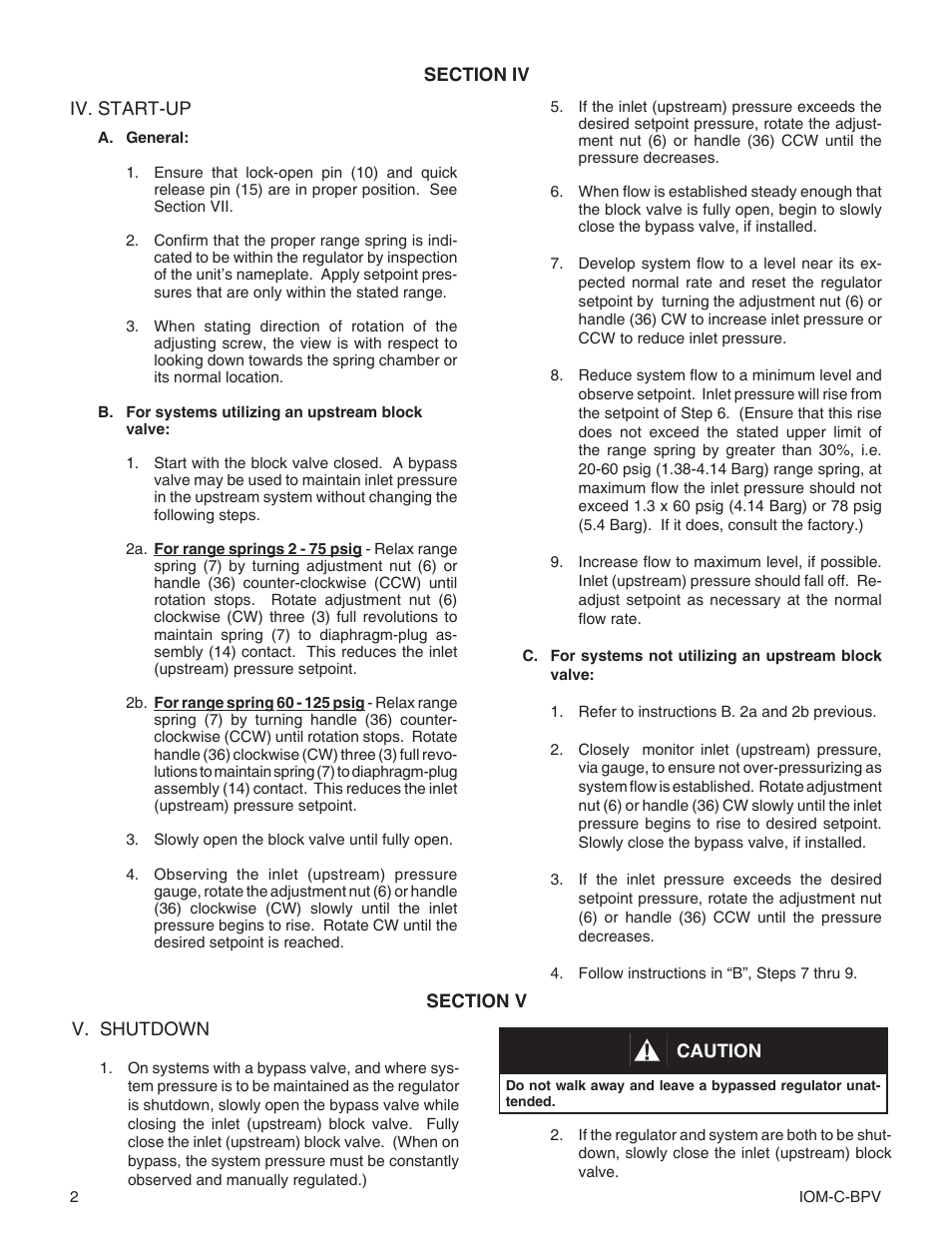 Cashco C-BPV User Manual | Page 2 / 12