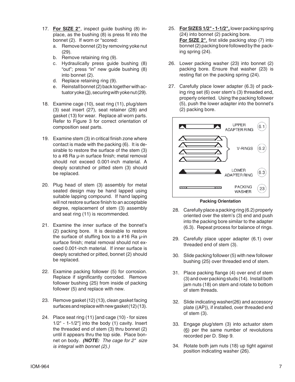 Cashco 964 User Manual | Page 7 / 16