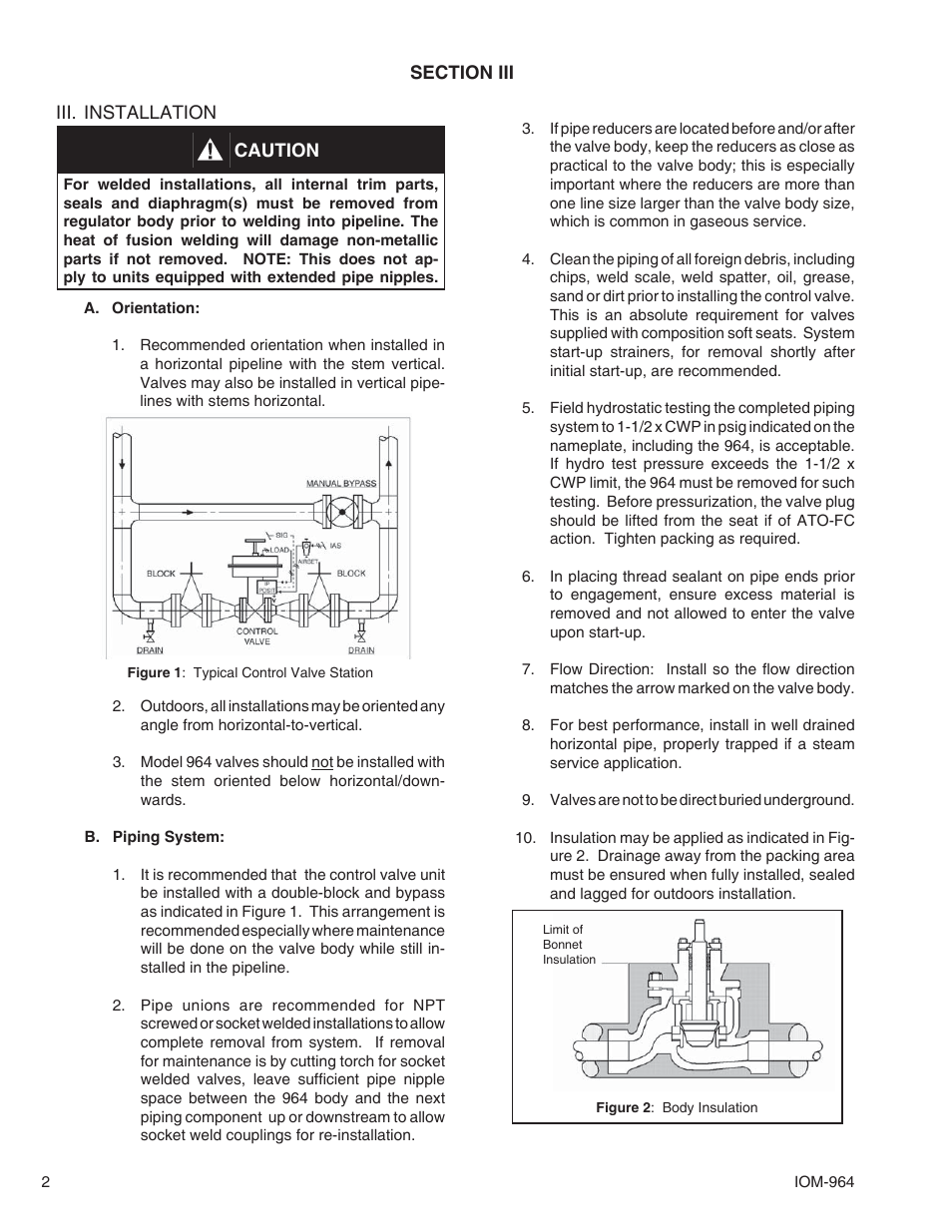 Cashco 964 User Manual | Page 2 / 20