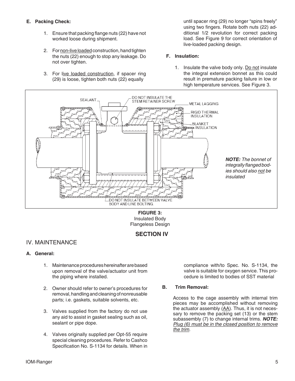 Cashco Ranger QCT User Manual | Page 5 / 24