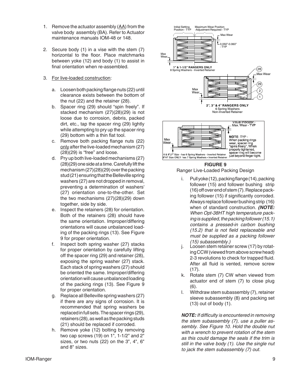 Cashco Ranger QCT User Manual | Page 9 / 24