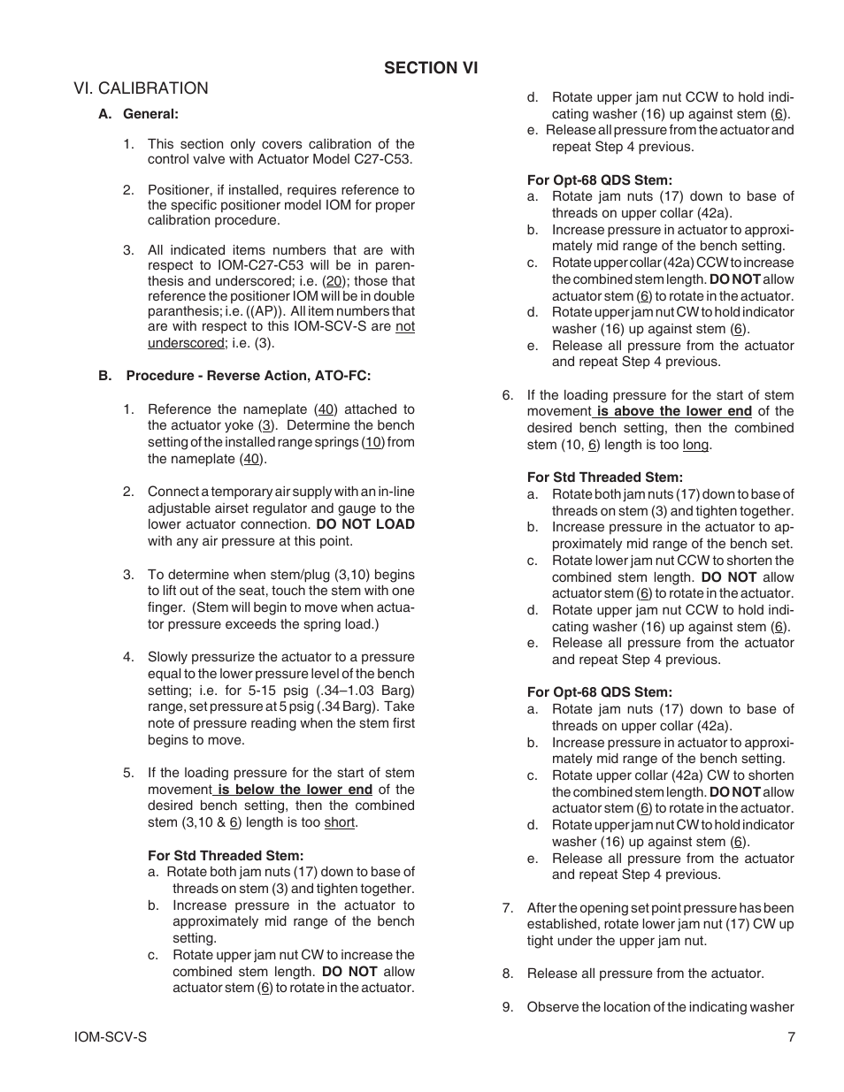 Cashco SCV-S User Manual | Page 7 / 12