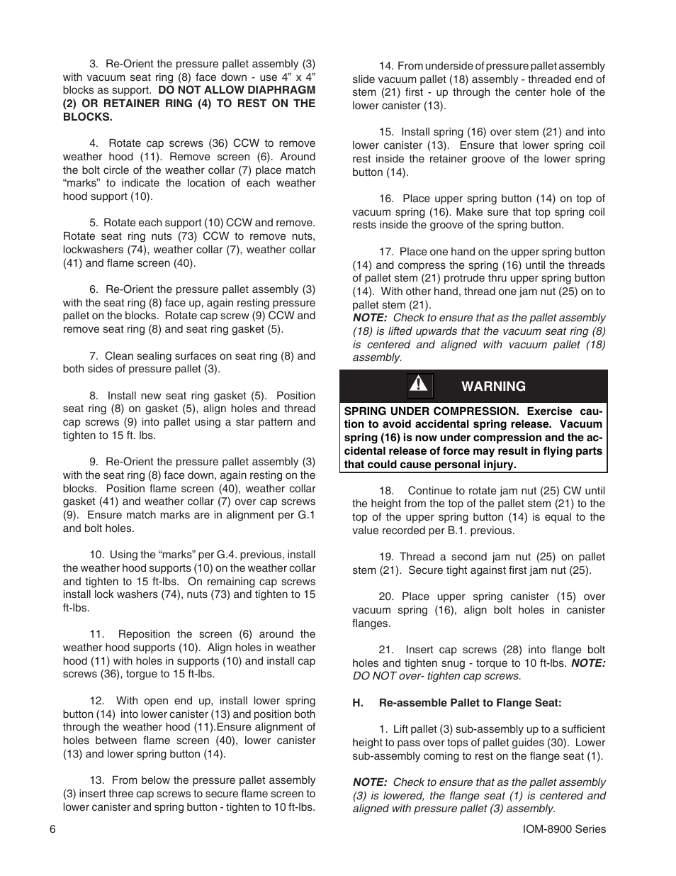 Cashco 8900 User Manual | Page 6 / 16