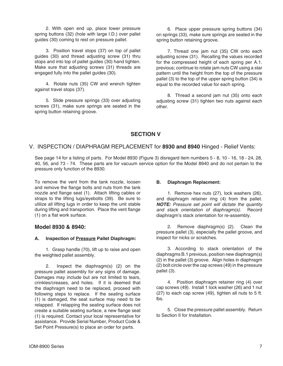 Cashco 8900 User Manual | Page 7 / 16
