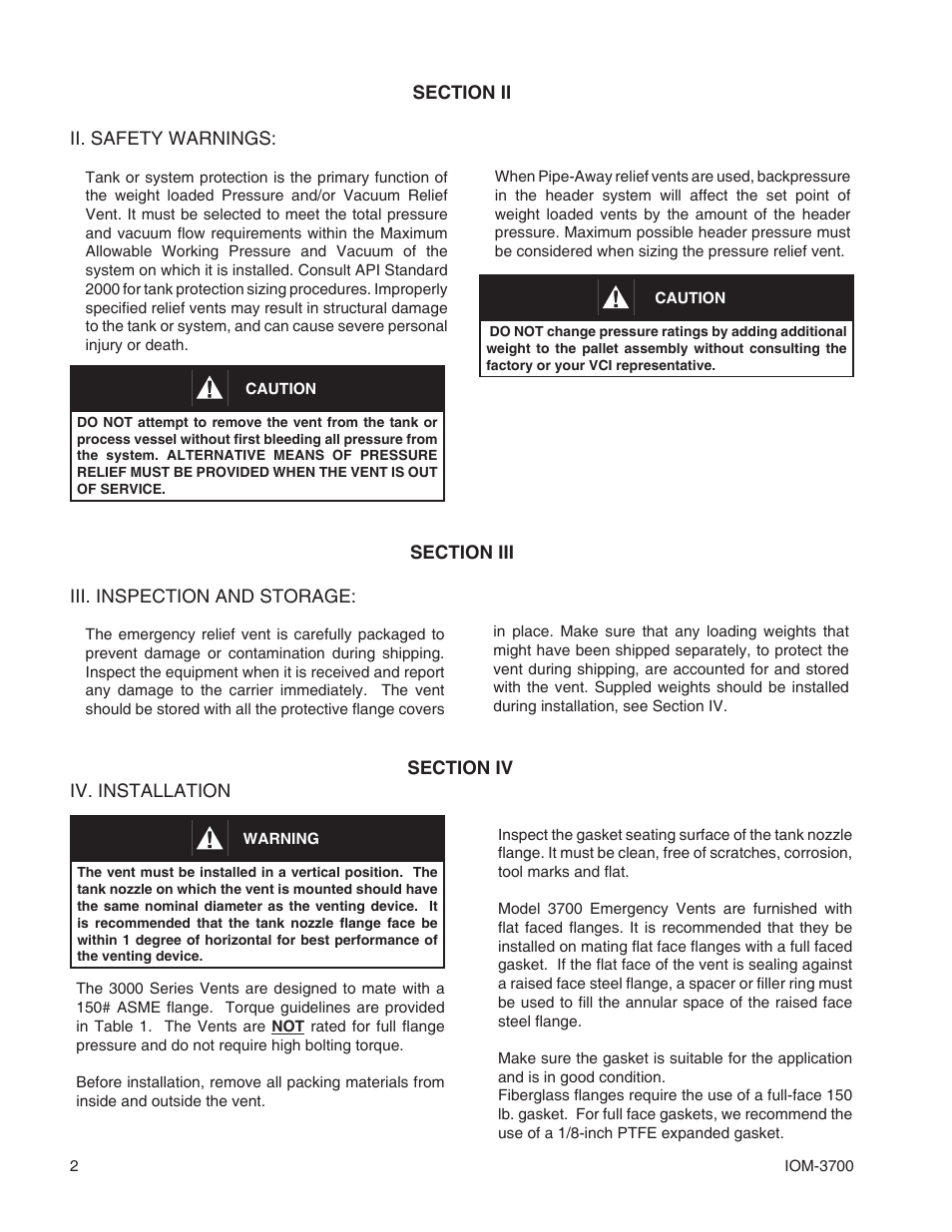 Cashco 3700 User Manual | Page 2 / 8