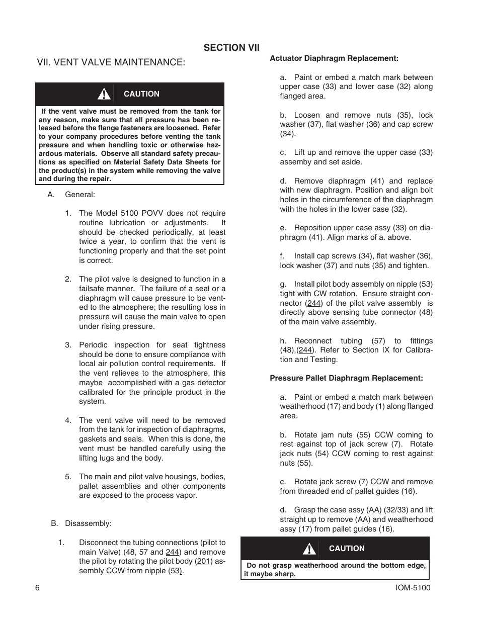 Cashco 5100 User Manual | Page 6 / 12