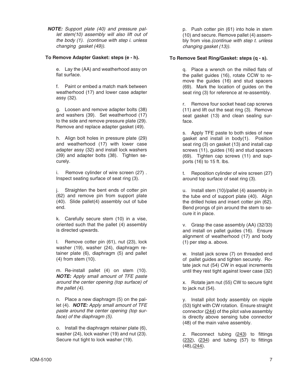 Cashco 5100 User Manual | Page 7 / 12
