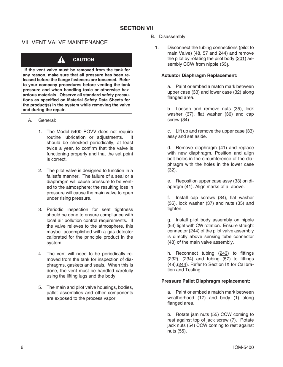Cashco 5400 User Manual | Page 6 / 12