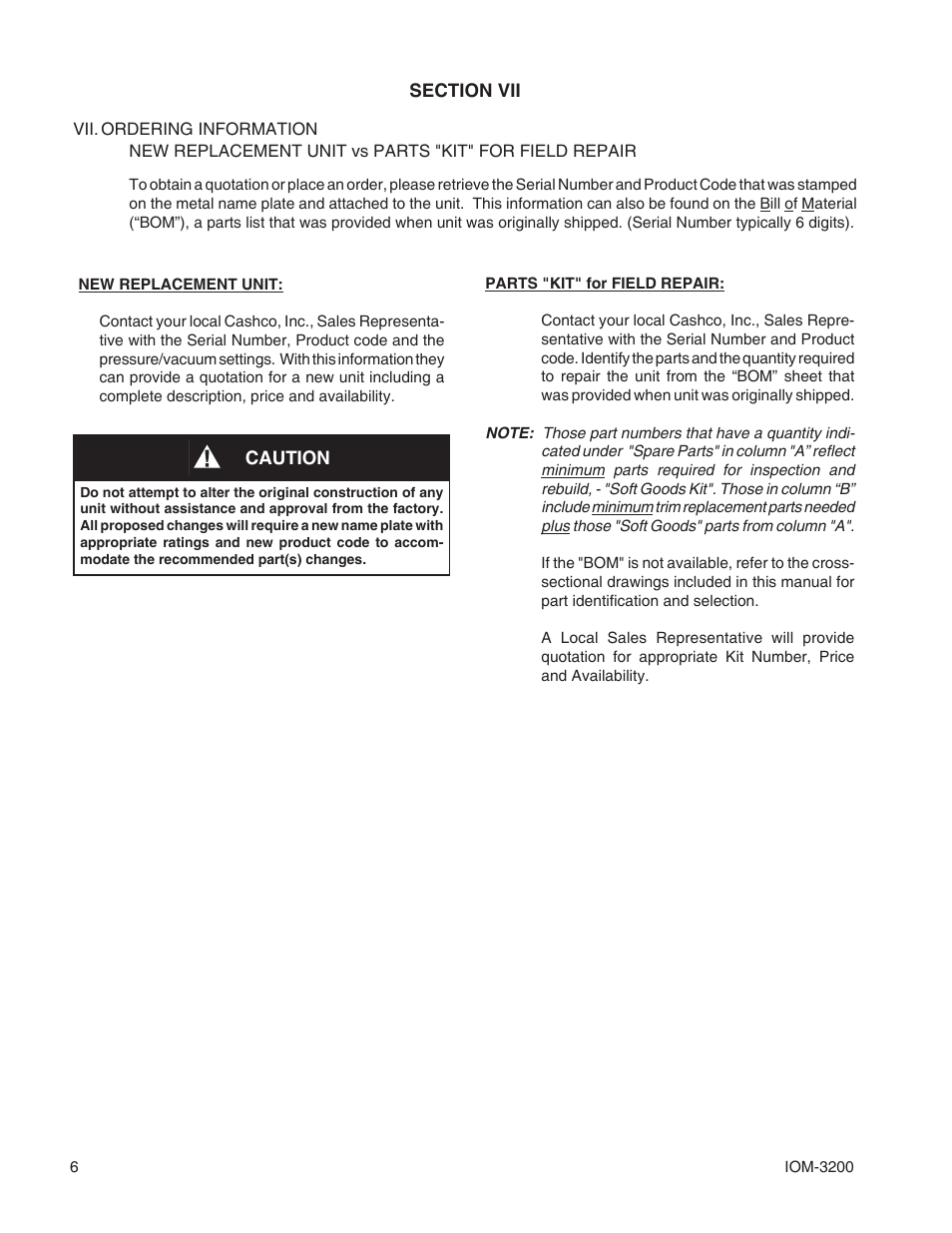 Cashco 3200 User Manual | Page 6 / 8