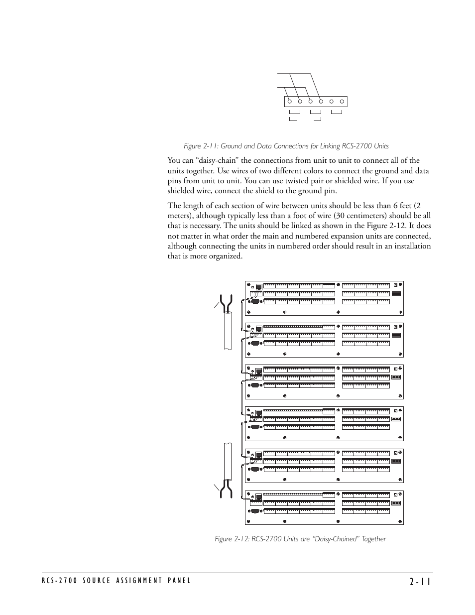 Clear-Com RCS-2700 User Manual | Page 31 / 54