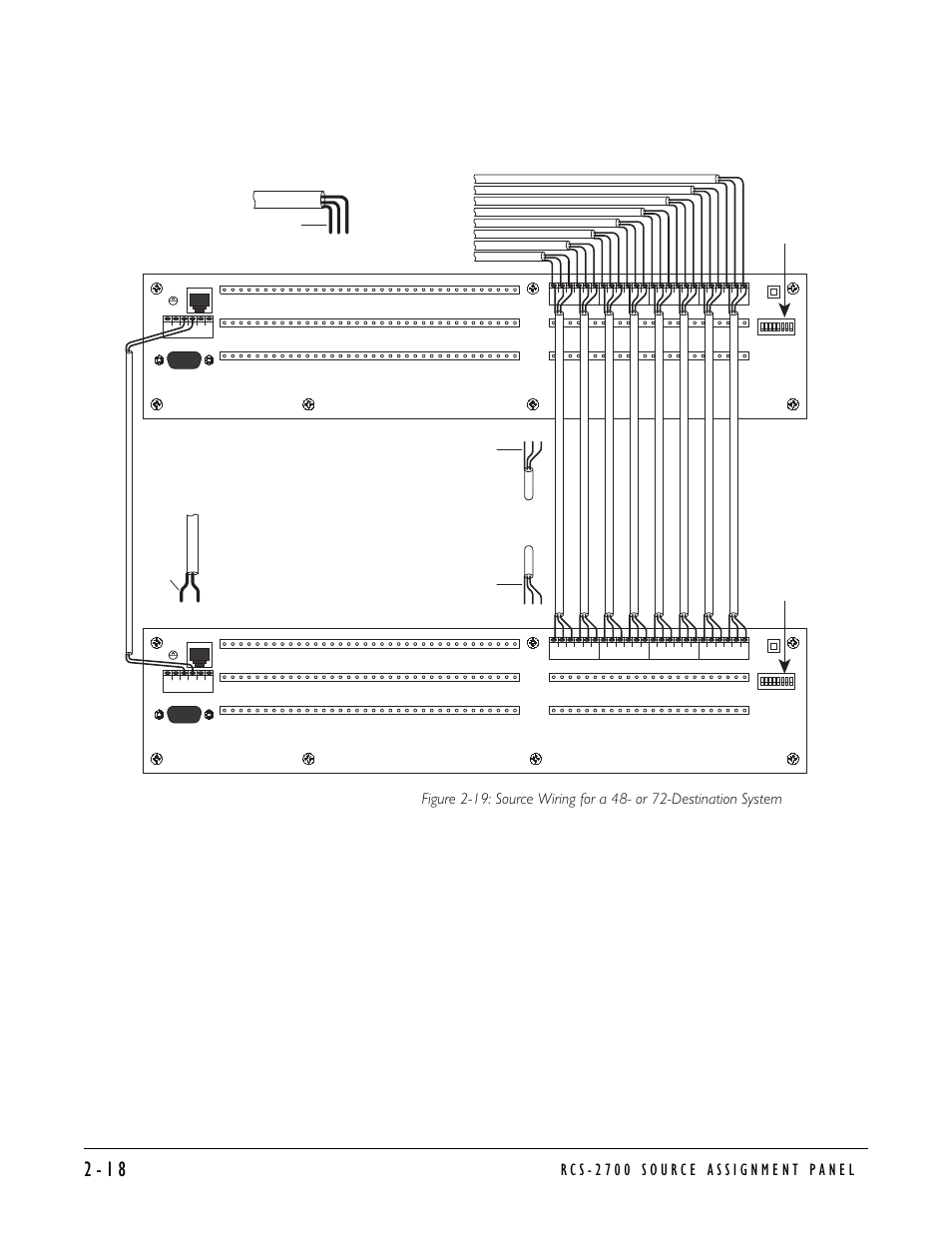 Clear-Com RCS-2700 User Manual | Page 38 / 54