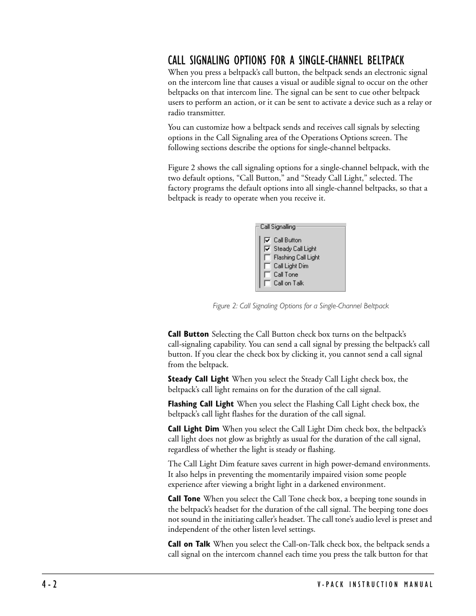 Clear-Com RS-603 (No longer available) User Manual | Page 20 / 60