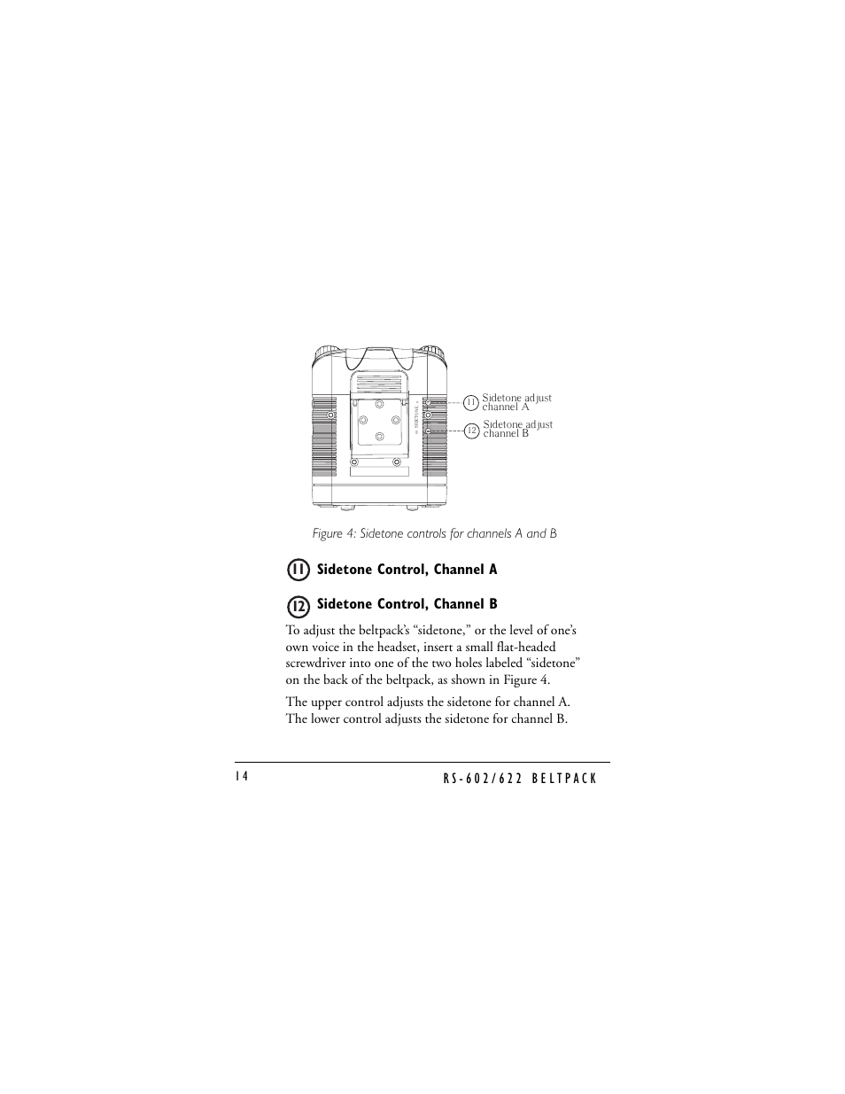 Clear-Com RS-602 (No longer available) User Manual | Page 18 / 56