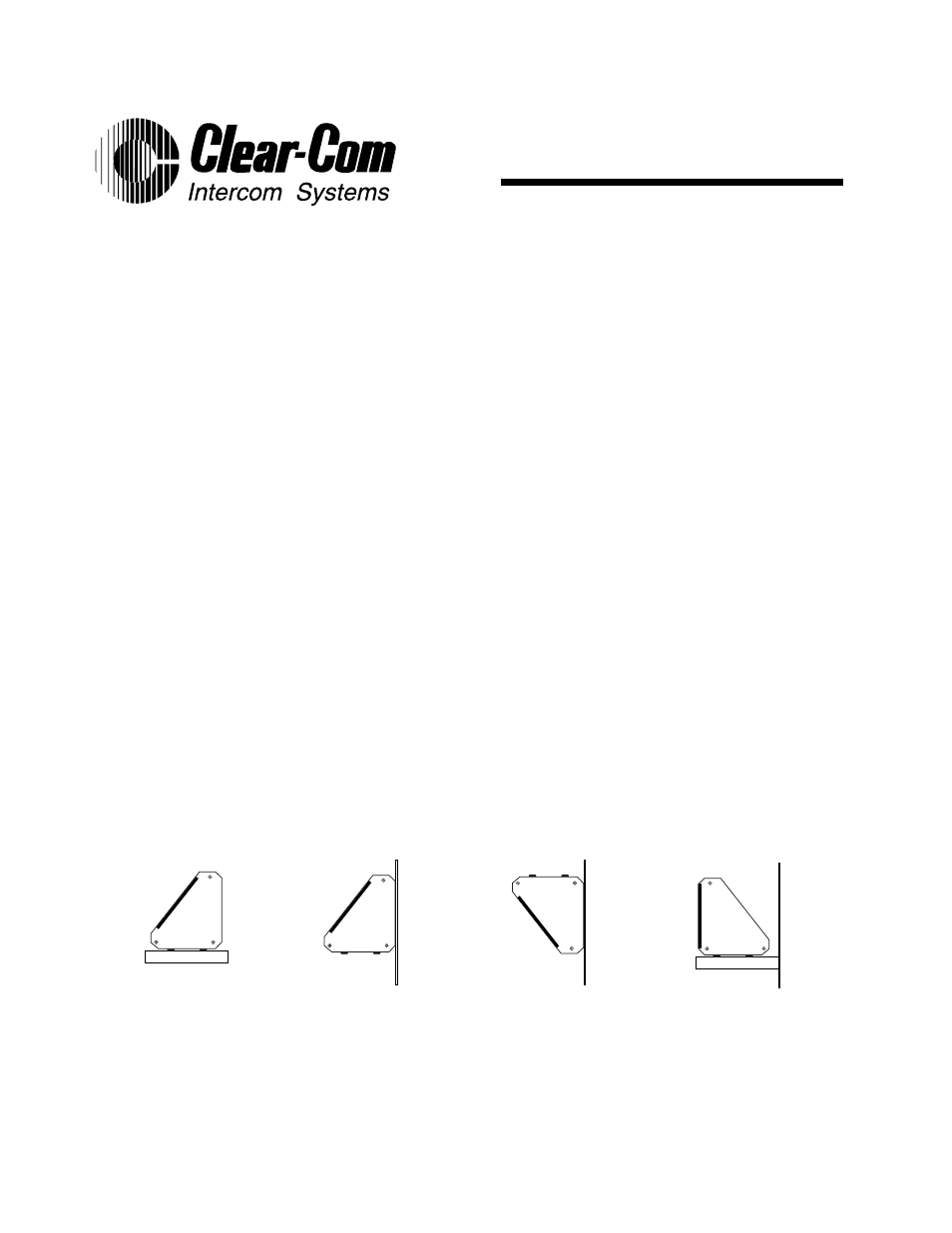 Clear-Com V-BOX User Manual | 2 pages