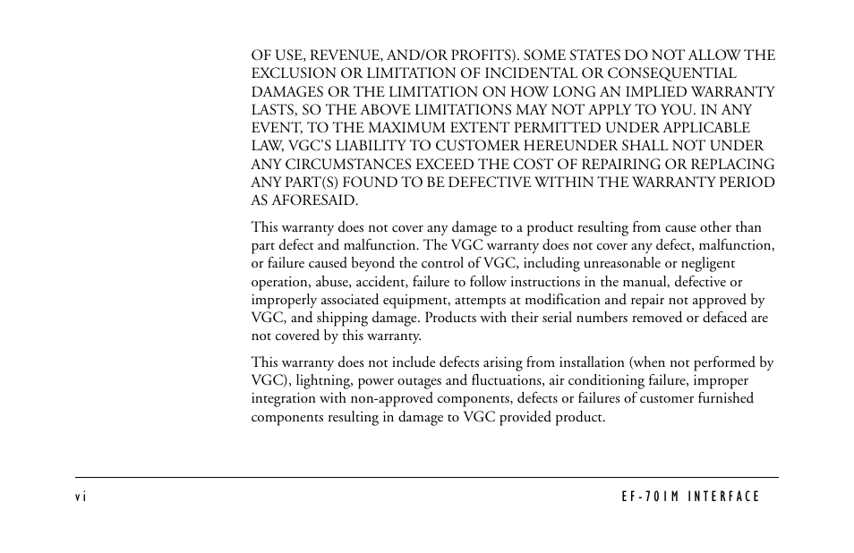 Clear-Com EF-701M User Manual | Page 60 / 62