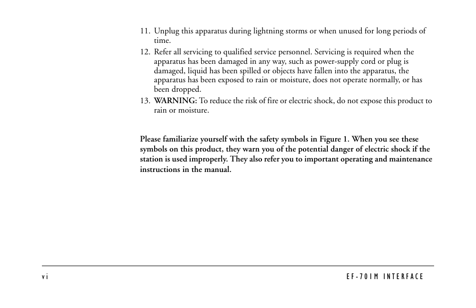 Clear-Com EF-701M User Manual | Page 8 / 62