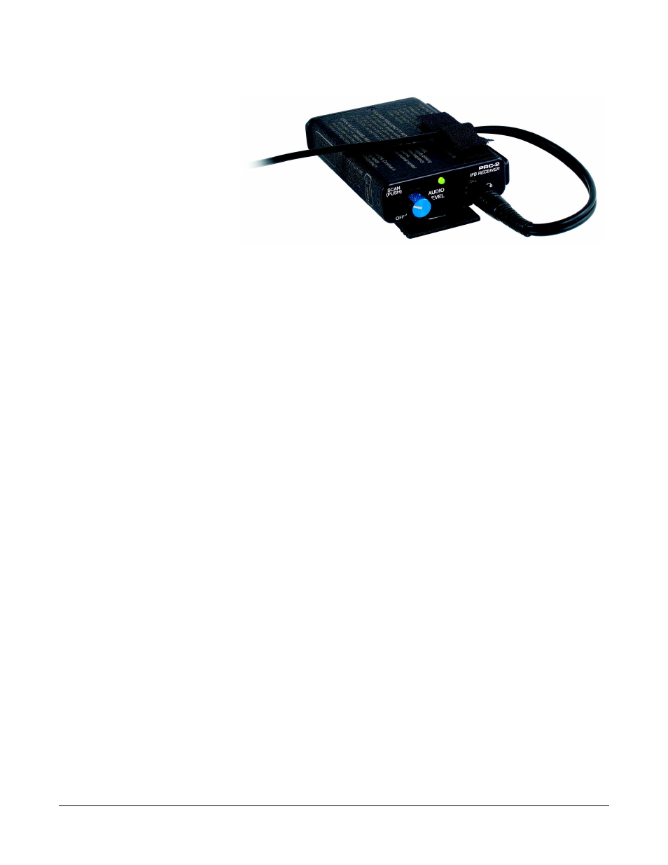 Mono plug/stereo plug usage, Audio level, Frequency adjustment | Mono plug/stereo plug usage -4, Audio level -4, Frequency adjustment -4 | Clear-Com PRC-2 User Manual | Page 10 / 24