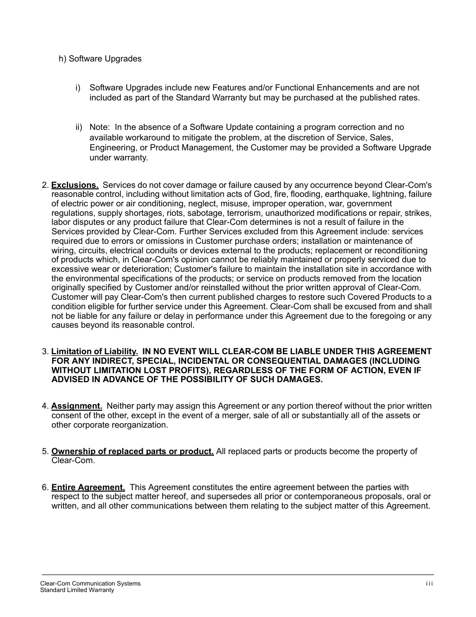 Clear-Com AB-120 User Manual | Page 29 / 35