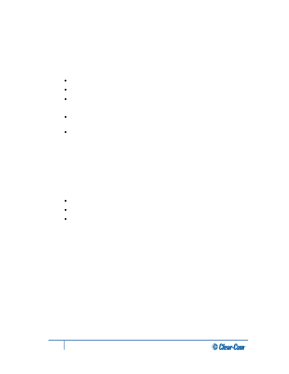 7 line 1 and 2 leds, 8 line and lan leds, Line 1 and 2 leds | Line and lan leds | Clear-Com HLI-FBS User Manual | Page 112 / 197