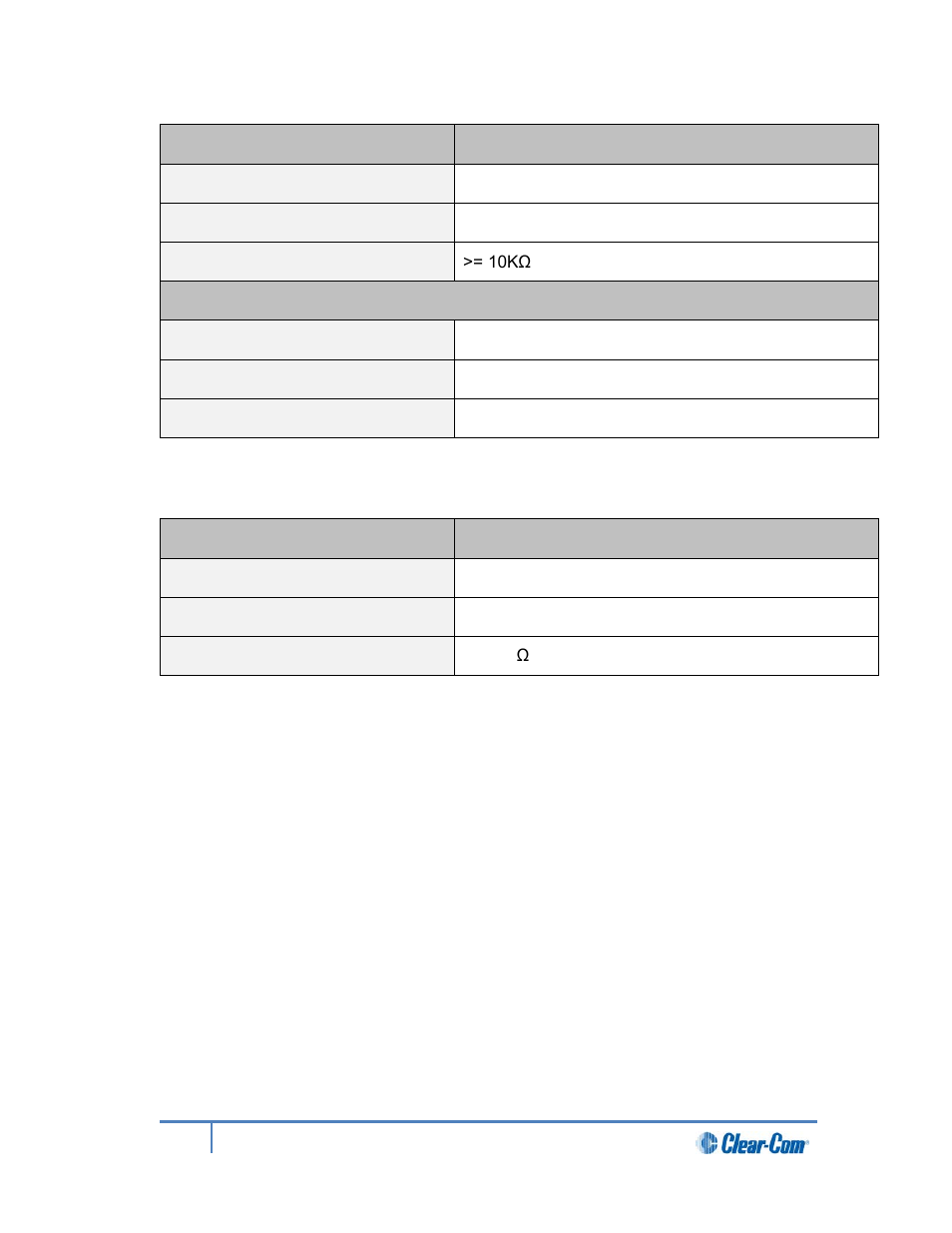 6 four-wire module outputs | Clear-Com HLI-FBS User Manual | Page 154 / 197