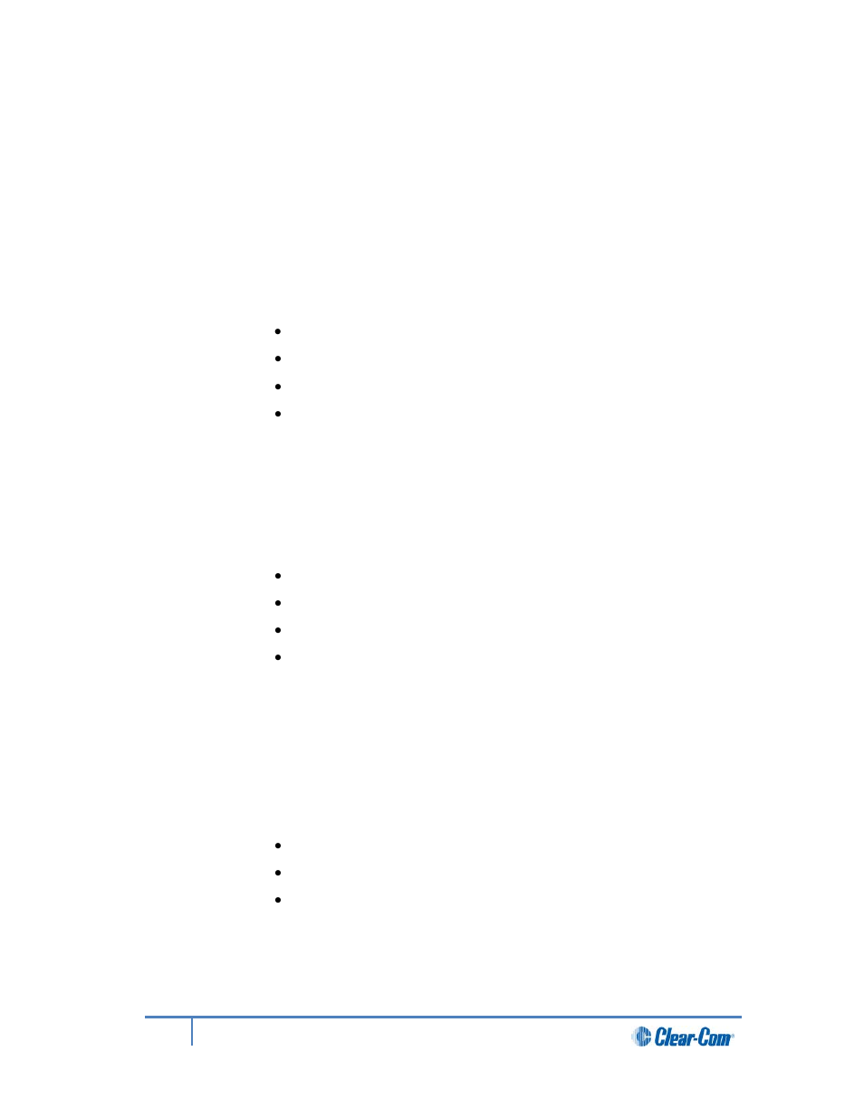 2 configuring the audio settings, 1 audio settings for the headset, Configuring the audio settings | Clear-Com HLI-FBS User Manual | Page 45 / 197