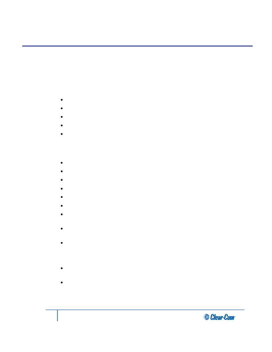 1 introduction, 1 important safety instructions, Introduction | Important safety instructions, 1introduction | Clear-Com HLI-FBS User Manual | Page 6 / 197