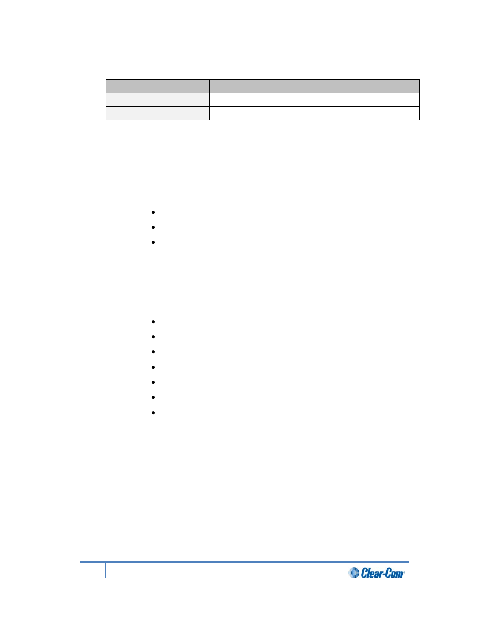 Clear-Com HLI-FBS User Manual | Page 61 / 197