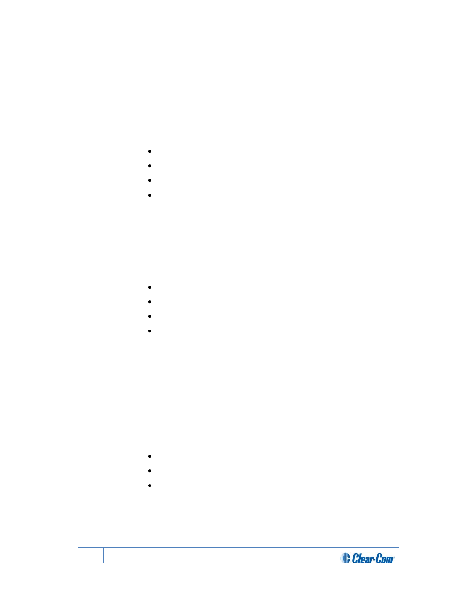 2 configuring the audio settings, Configuring the audio settings | Clear-Com HLI-FBS User Manual | Page 86 / 197